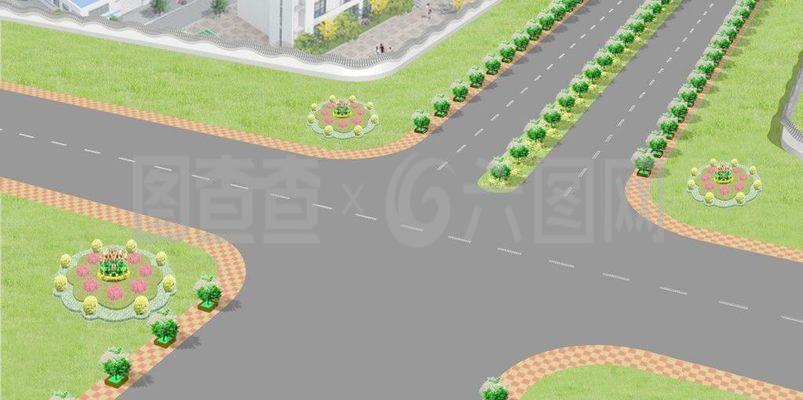 路口綠化方案