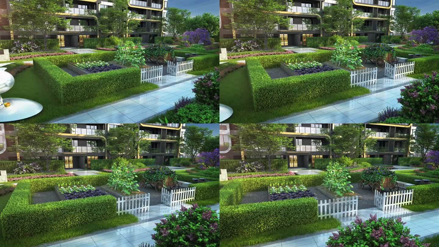 住宅小區(qū)園林景觀漫游